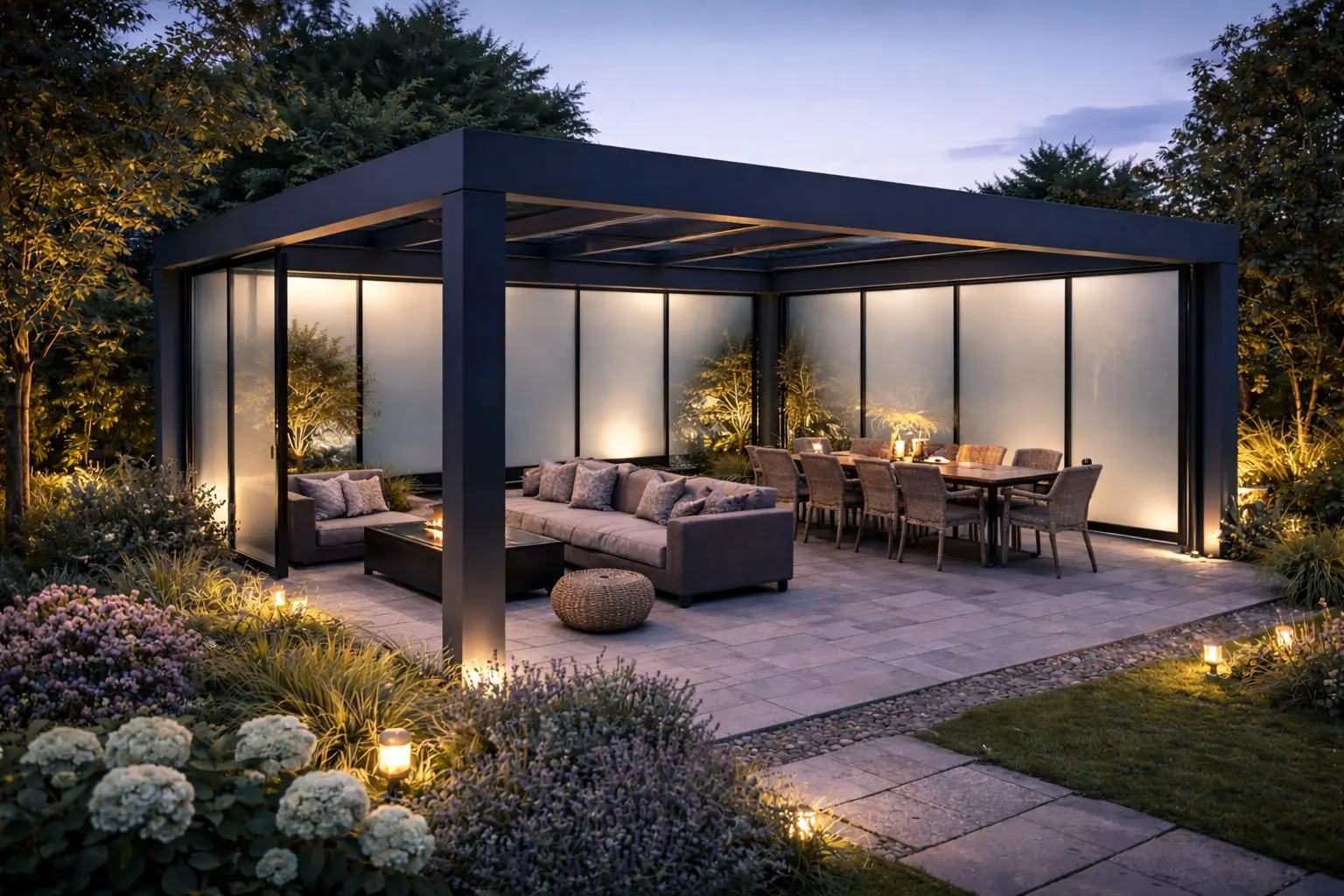 Cube veranda