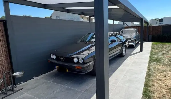 Carport polycarbonaat dak