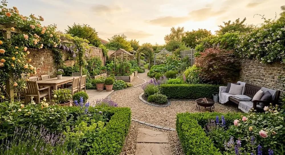 lange smalle tuin indelen