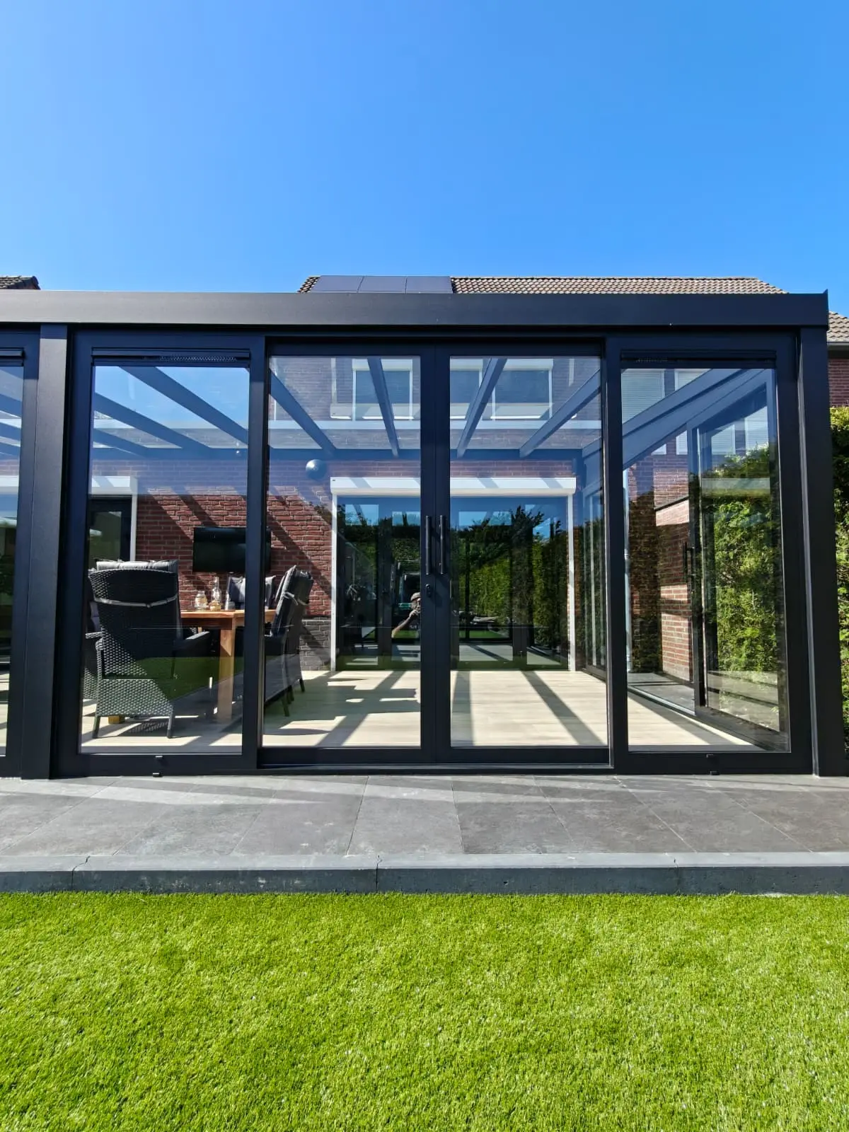 Schuifpui veranda